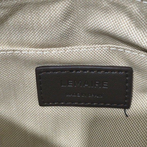 Lemaire Brown Calfskin Leather Shoulder Bag - Picture 7 of 7